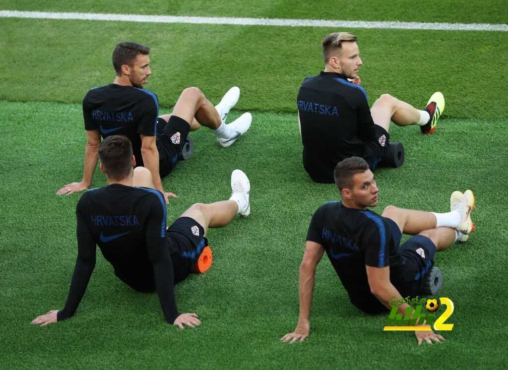 راكيتيتش من تدريبات المُنتخب استعدادً للنهائي