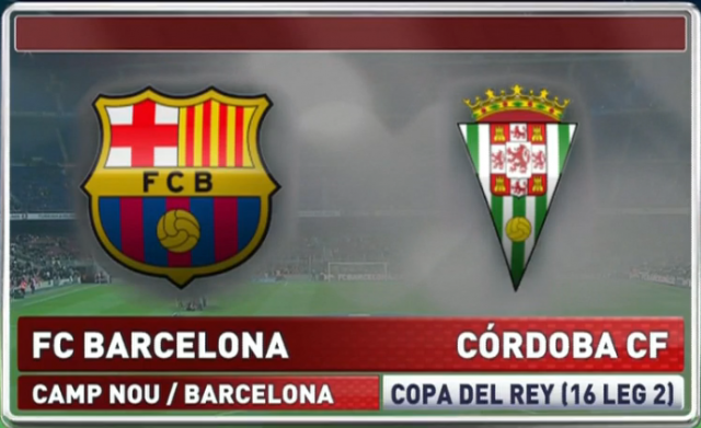 اهداف – برشلونة × قرطبة – (كاس اسبانيا) 10/1/2013