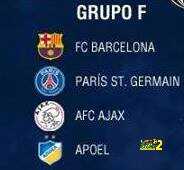 صورة : جمهور برشلونة سعيد بسبب دوري الابطال !