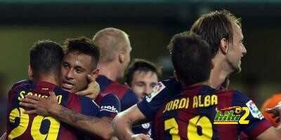نيمار يضع برشلونة في المقدمة
