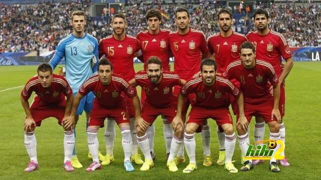 صورة : نتائج أخر مبارتين بين اسبانيا وسلوفاكيا