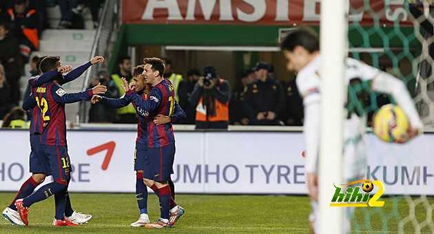 صورة : برشلونة ينتقم من إلتشي أشد انتقام بعد أن حرمه من الليغا !