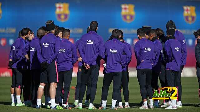 صورة :برشلونة يستعد لمواجهة ليفانتي في غياب انيستا وبيكيه