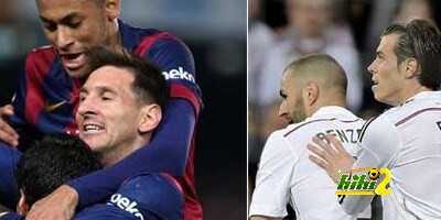 بالأرقام: ثلاثى برشلونة يتفوق على ثلاثى ريال مدريد فى كل المسابقات!