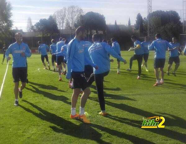 صور من تدريبات أتلتيكو مدريد اليوم