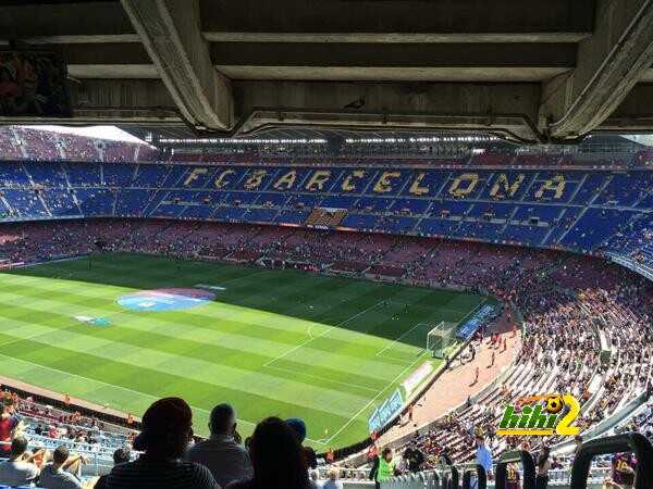 صورة  : الكامب نو قبل انطلاق مباراة برشلونة وريال سوسيداد