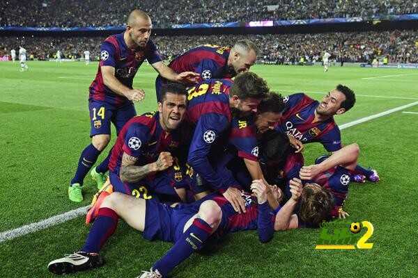 صورة : مشجعو برشلونة يحتشدون في شوارع برلين