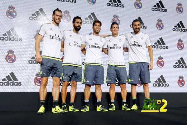 صور : لاعبو ريال مدريد في اديداس شانجهاي