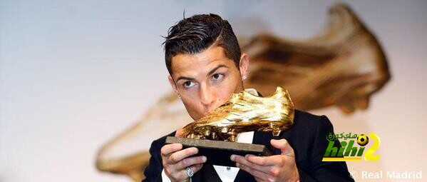 ريال مدريد يهنئ رونالدو على تتويجه بالحذاء الذهبي الرابع
