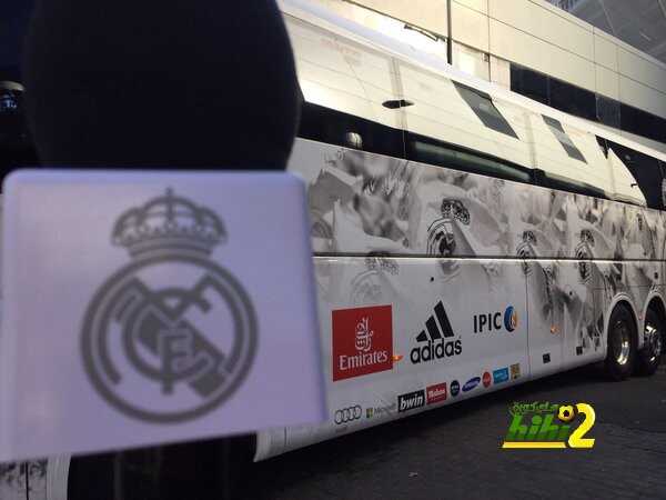 وصول لاعبي ريال مدريد لملعب سنتياجو بيرنابيو