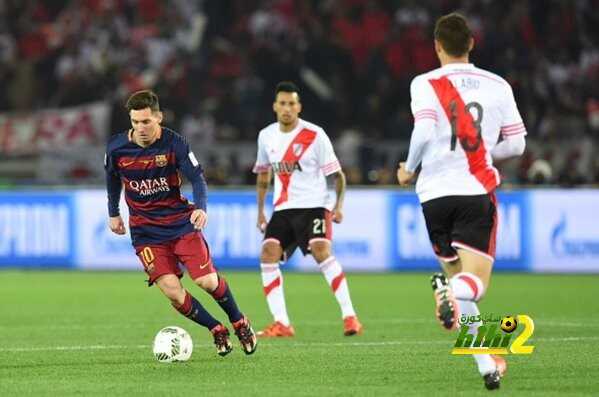 صور : برشلونة ينهي الشوط الاول متقدما بهدف ميسي