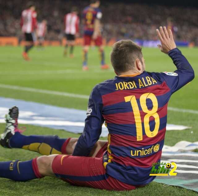 برشلونة يعد البا لمباراة اتليتكو مدريد