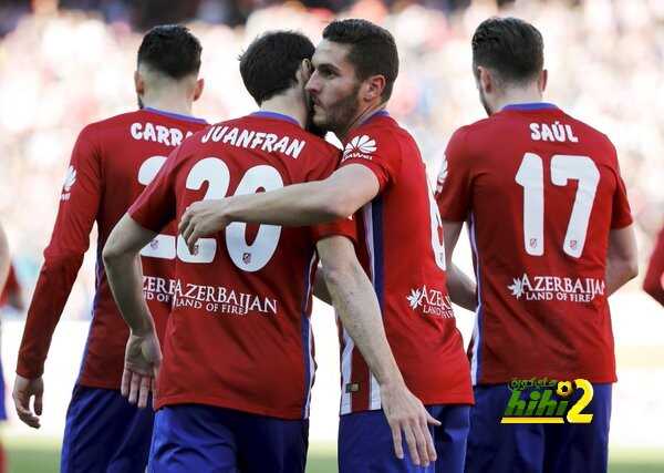 ارقام اتليتكو مدريد المميزة هذا الموسم بالدوري الإسباني