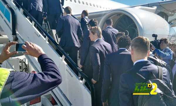 صور من رحلة اتليتكو مدريد لميونيخ