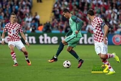 صور : مباراة البرتغال ضد كرواتيا بالصور و ردة فعل كريستيانو بعد الهدف !
