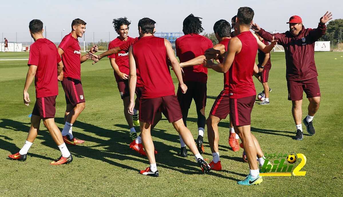 صور من استعدادات اتليتكو مدريد للموسم الجديد