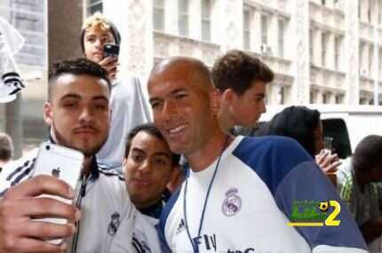 صورة : احتشاد المشجعين لا ينتهي حول ريال مدريد في نيويورك