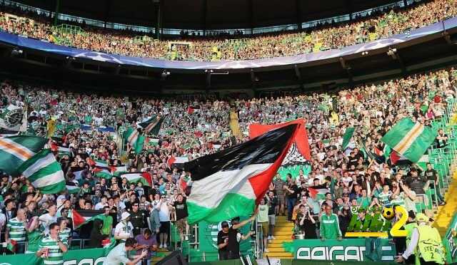 الإتحاد الأوروبي يفتح تحقيق مع سيلتك بعد رفع أعلام فلسطين