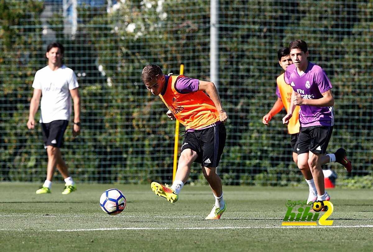 صور من تدريبات ريال مدريد