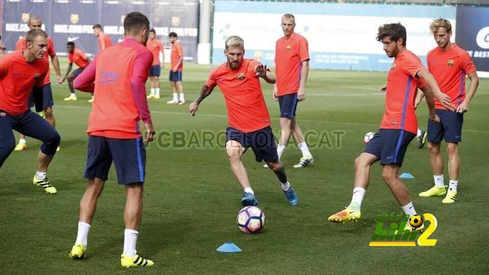 صورة : التفاؤل عنوان برشلونة استعدادا لليجانيس