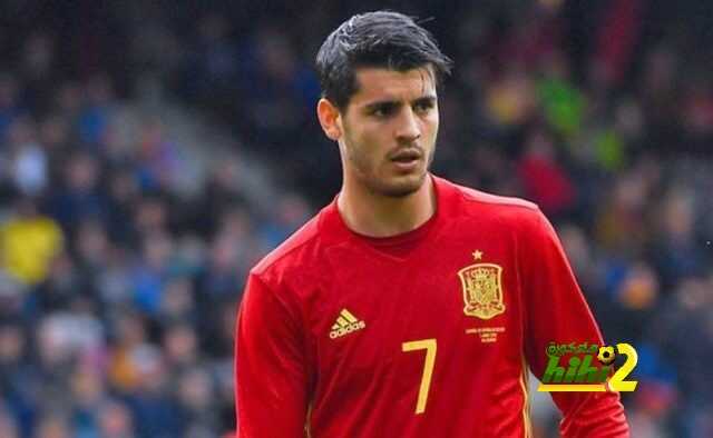 فيديو : موراتا يتألق في حراسة المرمى اثناء تدريبات منتخب اسبانيا