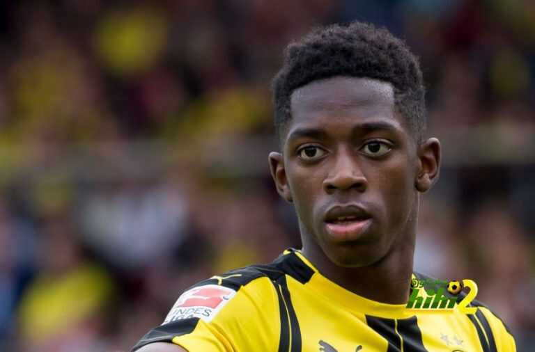ديمبلي يبدي رغبته للعب لبرشلونة