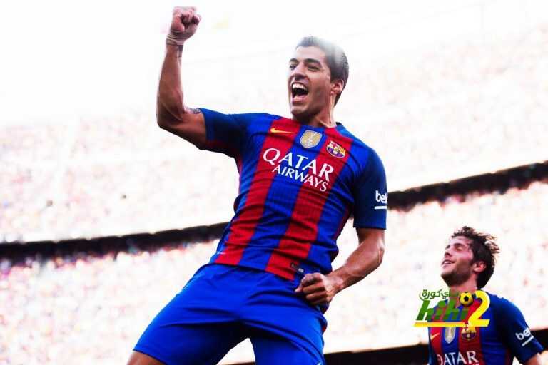 سواريز ..60 هدفا مع برشلونة في 2016