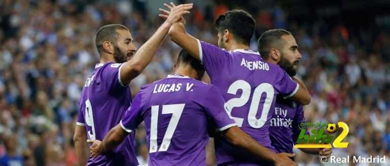 التشكيلة الرسمية لريال مدريد امام ليجيا وراسو