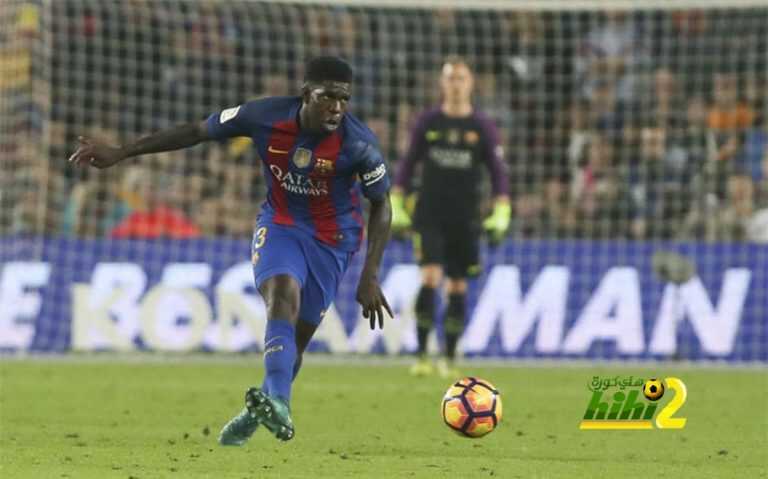 برشلونة لايعرف الهزيمة مع أومتيتي