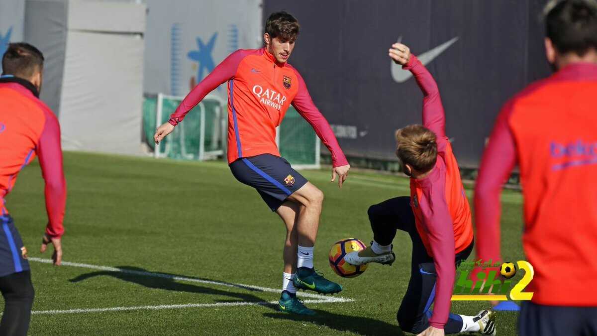 صور : برشلونة يواصل الاستعداد لملقا مع حضور ميسي