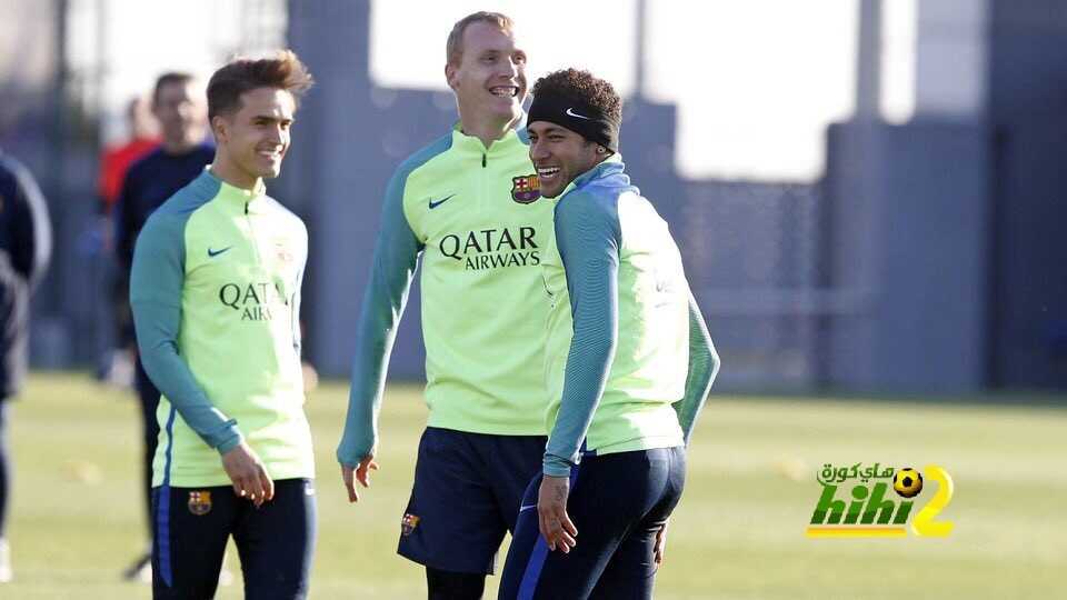 صور : آخر استعدادات برشلونة لمواجهة أتلتيكو