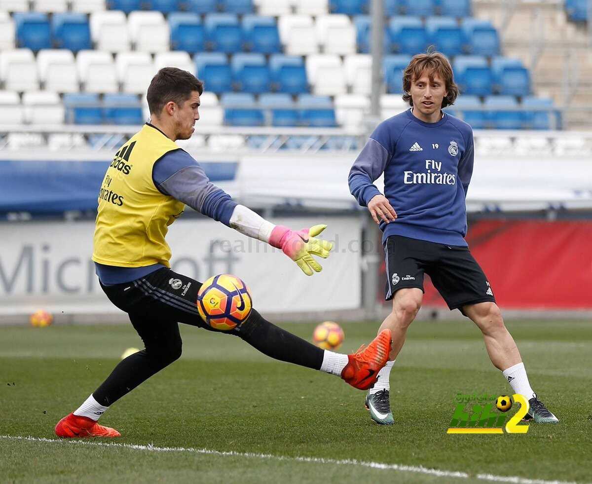 صور : ريال مدريد يبدأ استعداداته لمواجهة ايبار