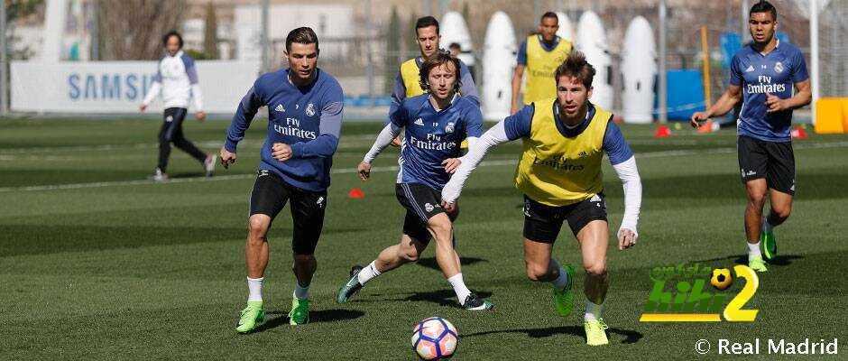 صور من استعدادات ريال مدريد لمواجهة بيتيس
