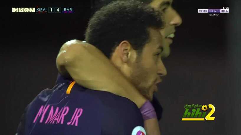 نيمار يربع النتيجة لبرشلونة في الوقت بدل الضائع