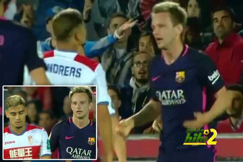 راكيتيتش ينهال بالشتيمة على لاعب غرناطة !
