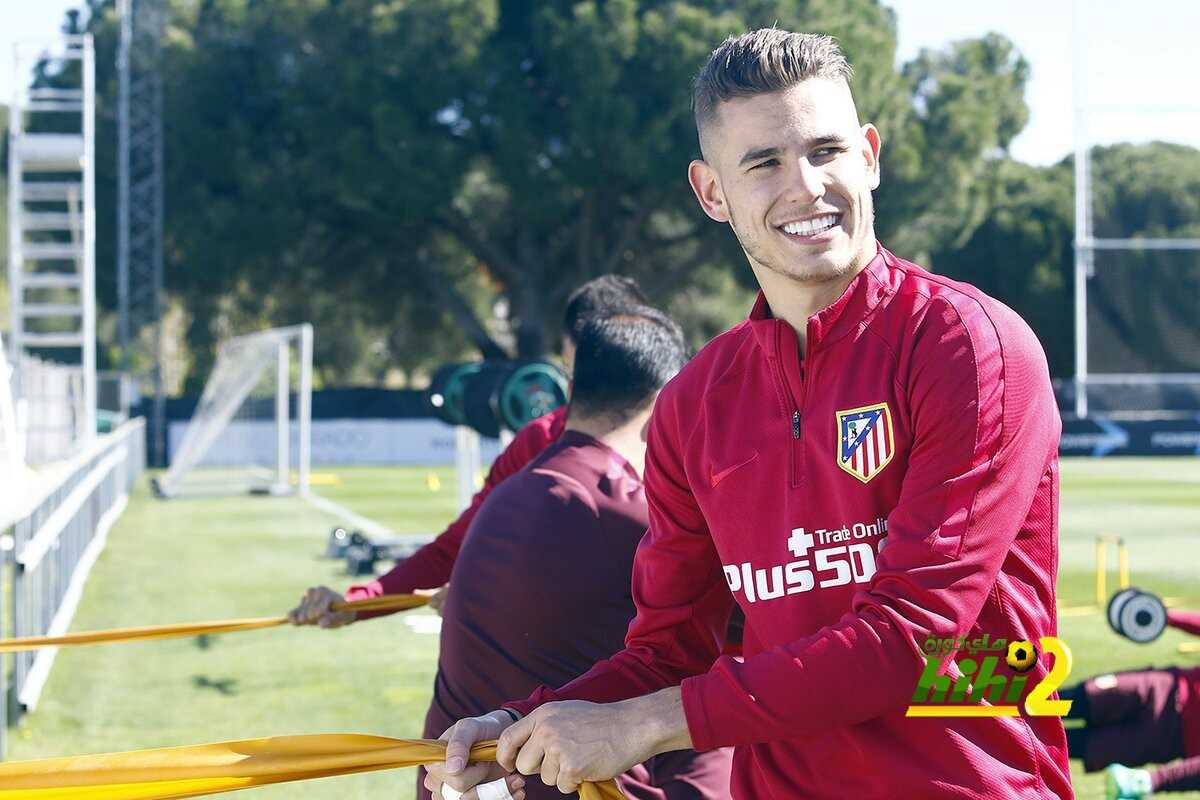 صور : اتليتكو مدريد يستعد للديربي