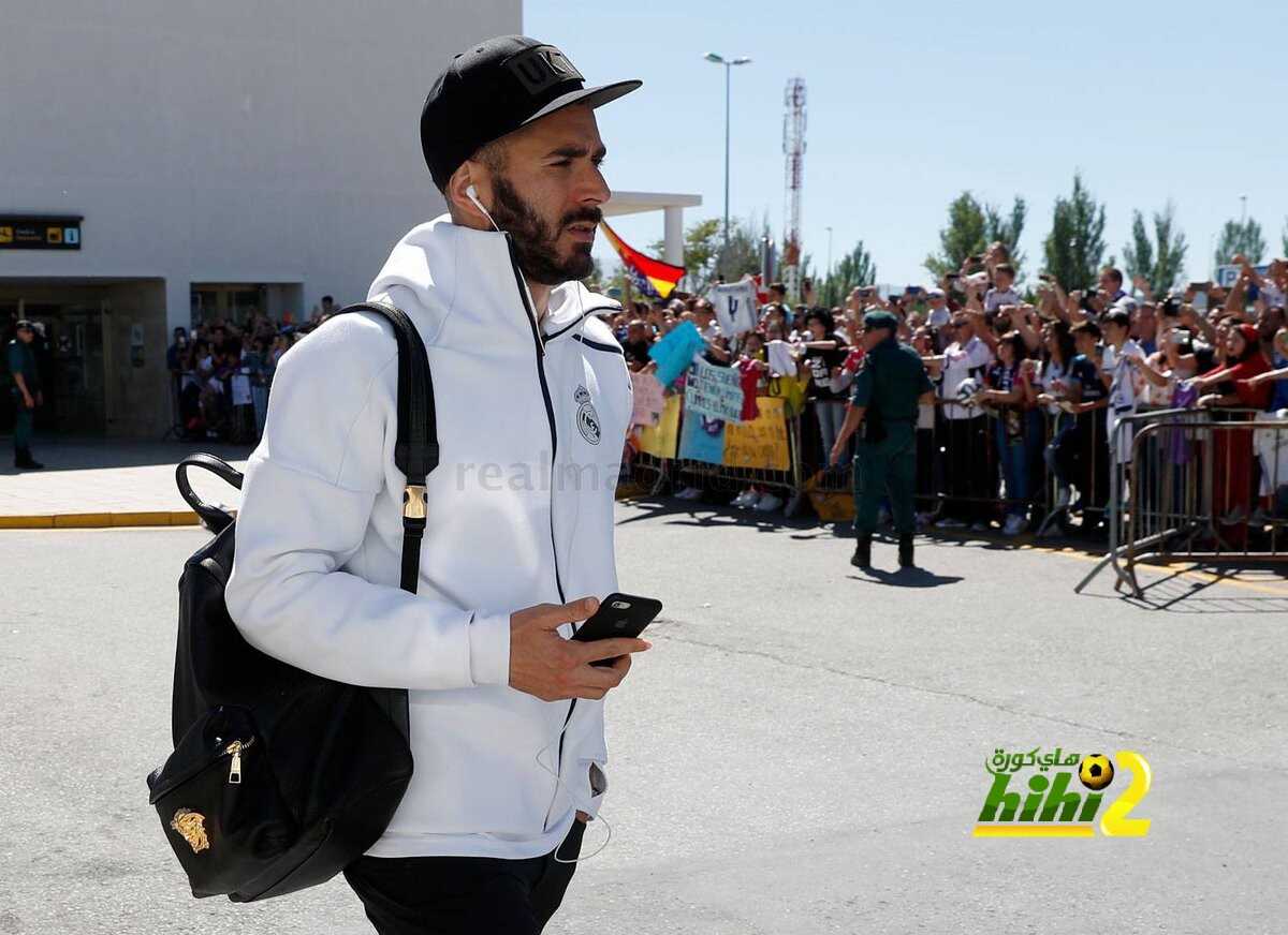 صورة : ريال مدريد يصل إلى غرناطة