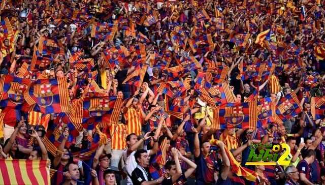 فيديو: جماهير برشلونة تحتفل بلقب أنقاذ الموسم