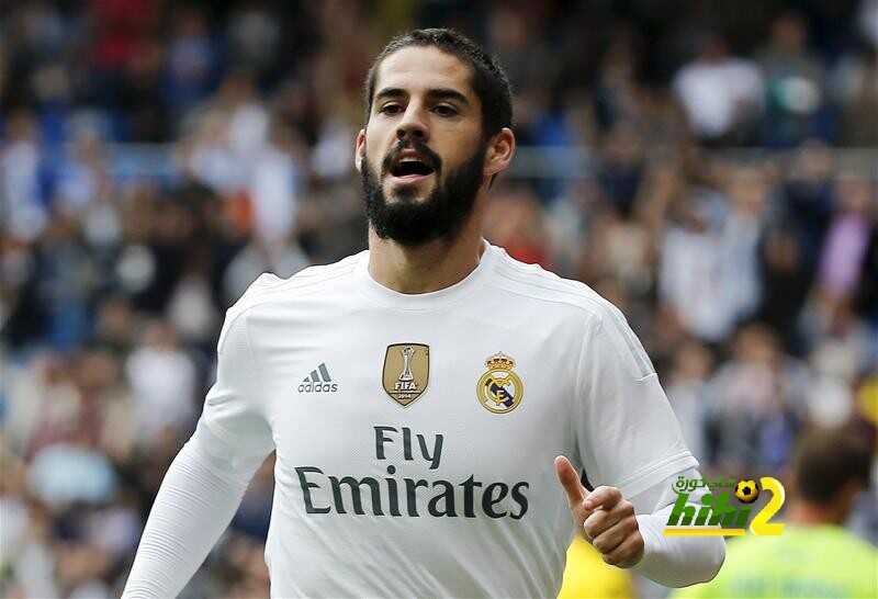 ايسكو يسجل الهدف الثاني لريال مدريد