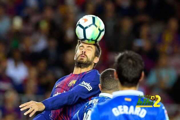 بيكيه يربع النتيجة لبرشلونة