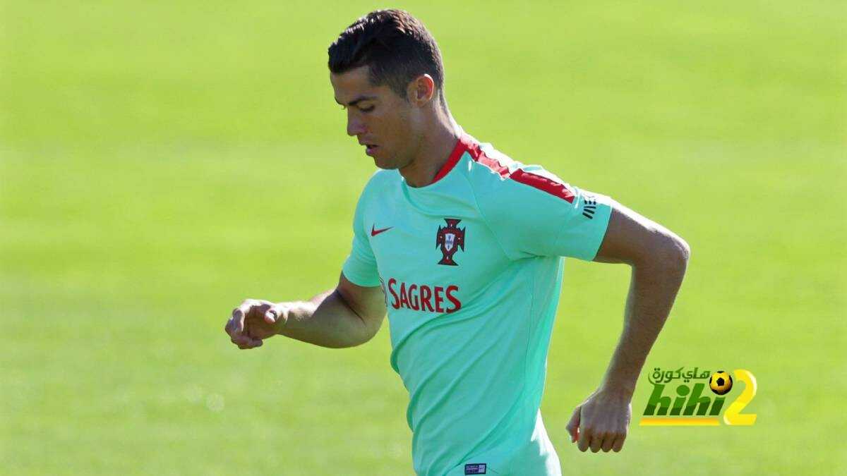 رونالدو يغيب عن تدريبات منتخب البرتغال