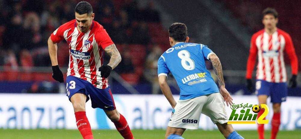 التعادل السلبي يفرض كلمته على أحداث الشوط الاول لمباراة أتلتيكو مدريد وإسبورتيو
