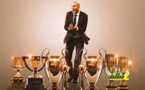 زيدان يتفوق على كل المدربين منذ قدومه إلى مدريد