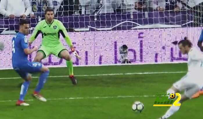 بيل يفتتح التسجيل لريال مدريد
