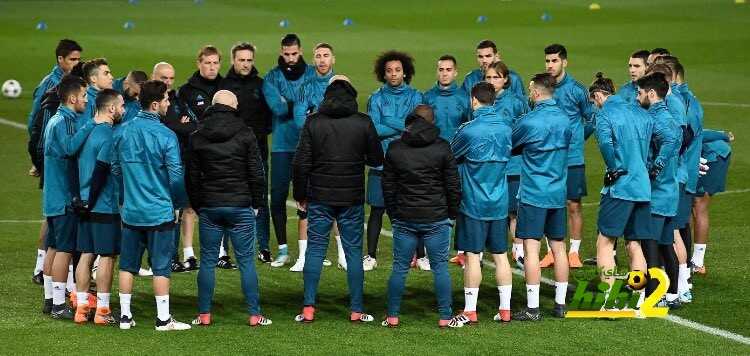 🔴 صور من اخر استعدادات ريال مدريد لمباراة باريس سان جيرمان