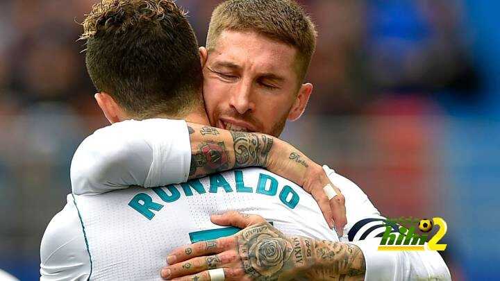 راموس يتعرض لموقف طريق اثناء مباراة إيبار