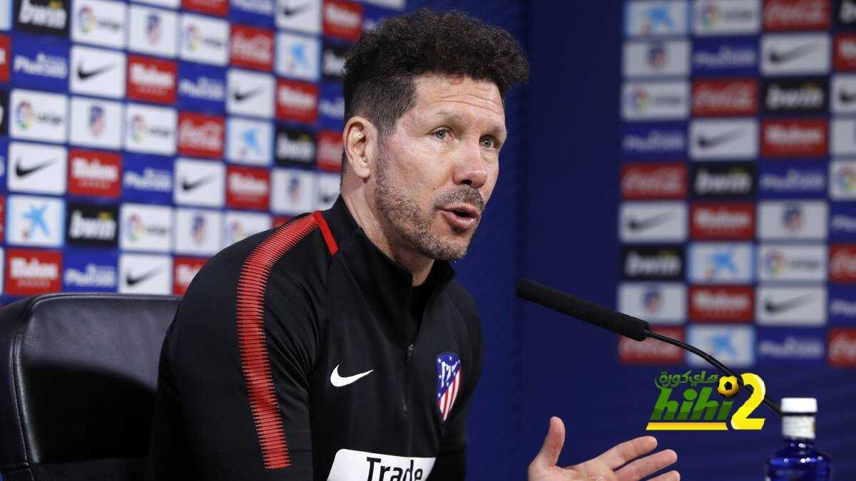سيميوني : ريال مدريد لديه افضل تشكيلة في العالم