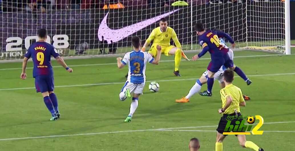 ميسي يعزز تقدم برشلونة بالهدف الثاني