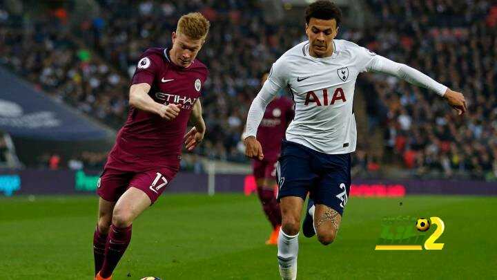 فيديو: مانشستر سيتي يتقدم على توتنهام بهدفين في الشوط الأول