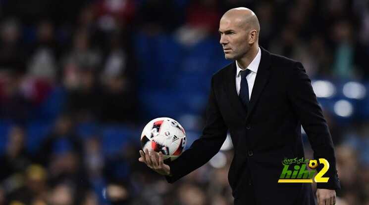 ‏اخطاء زيدان الأربع في مدريد ..!